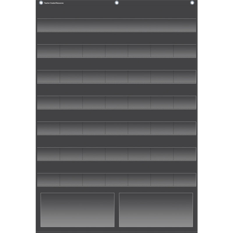 Black Calendar Pocket Chart