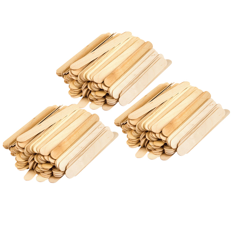 (3 Pk) Stem Basics Jumbo Craft Sticks
