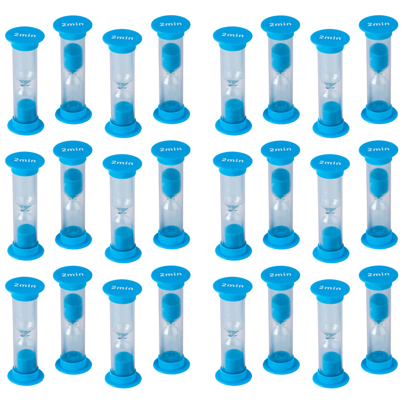 (6 Pk) 2 Minute Sand Timers Mini