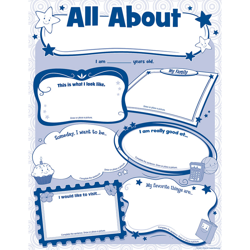 All About Me Posters