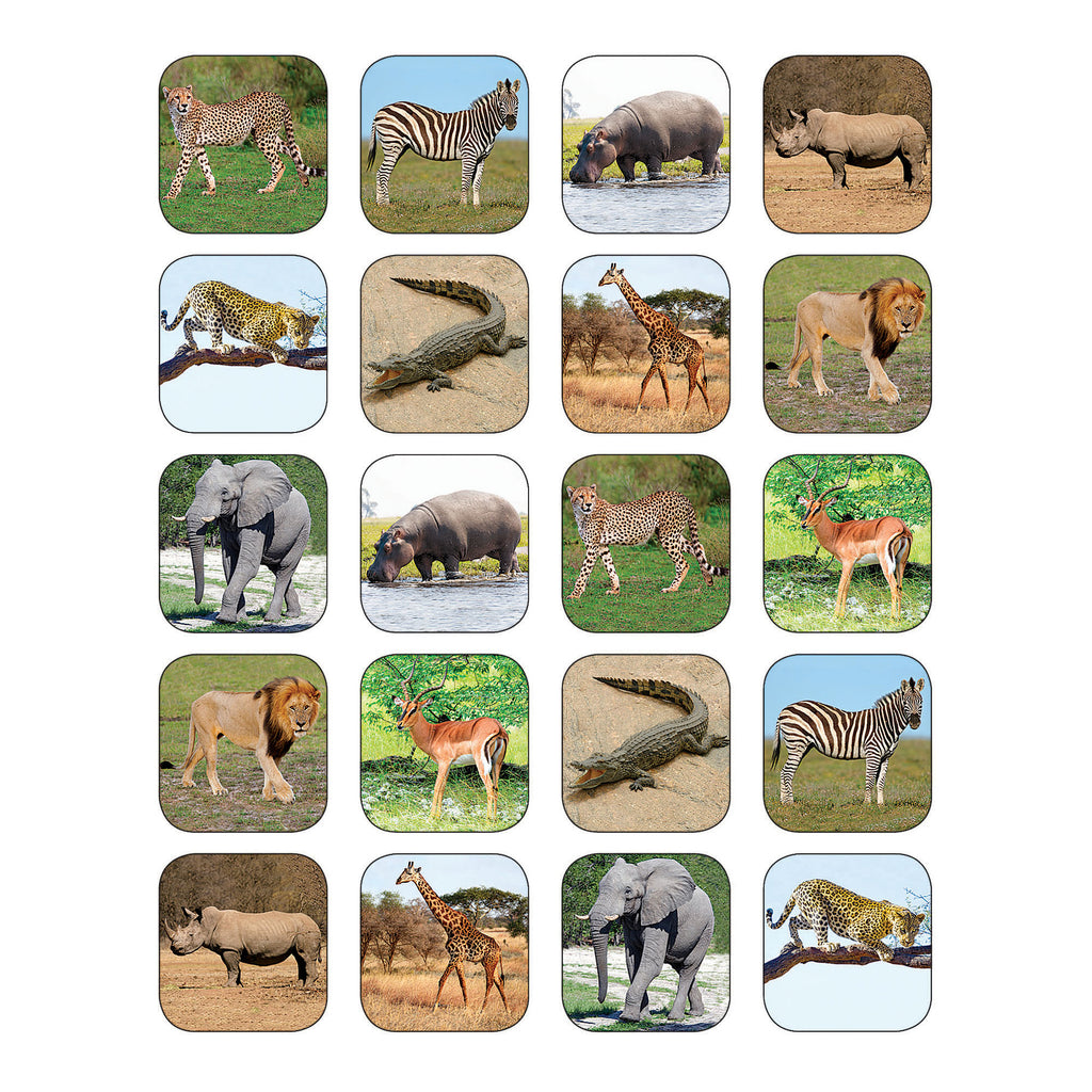 Safari Animals Stickers