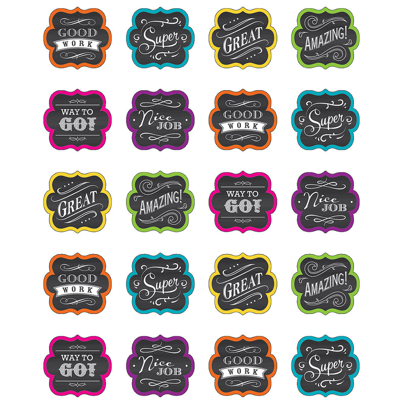 Chalkboard Brights Stickers