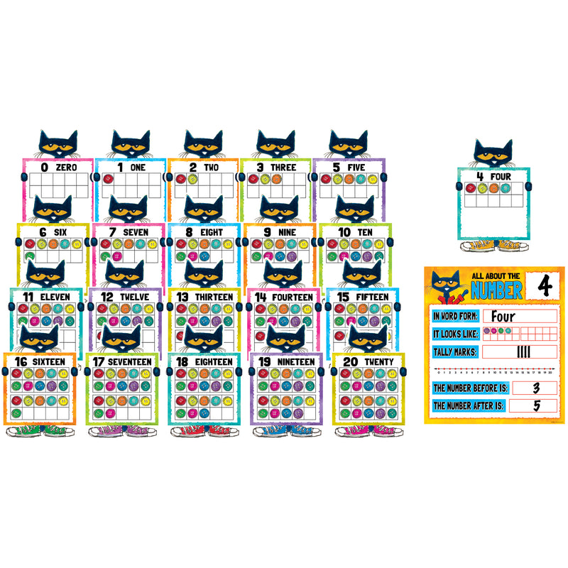 Pete The Cat Numbers 0 To 20 Bbs