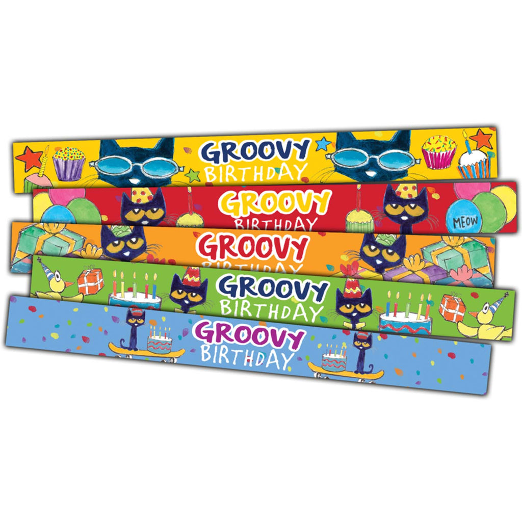 Pete The Cat Birthday Slap Bracelts