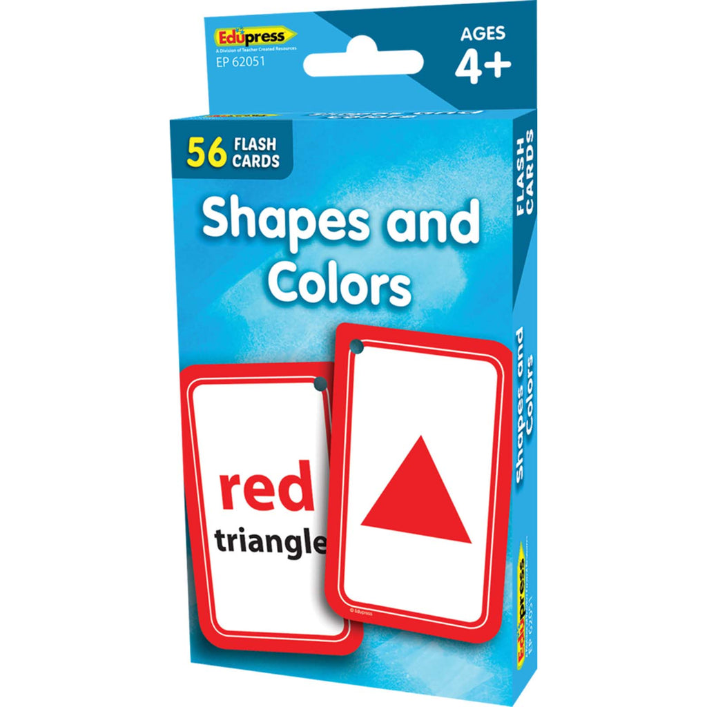 Shapes And Colors Flash Cards