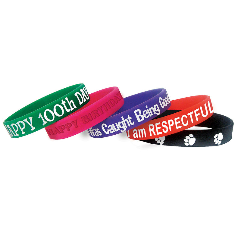Character Traits Wristbands 10-pk