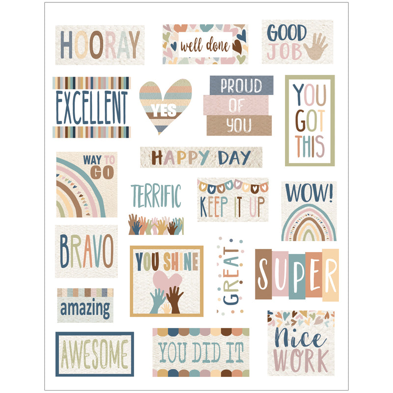 Everyone is Welcome Stickers, Pack of 120