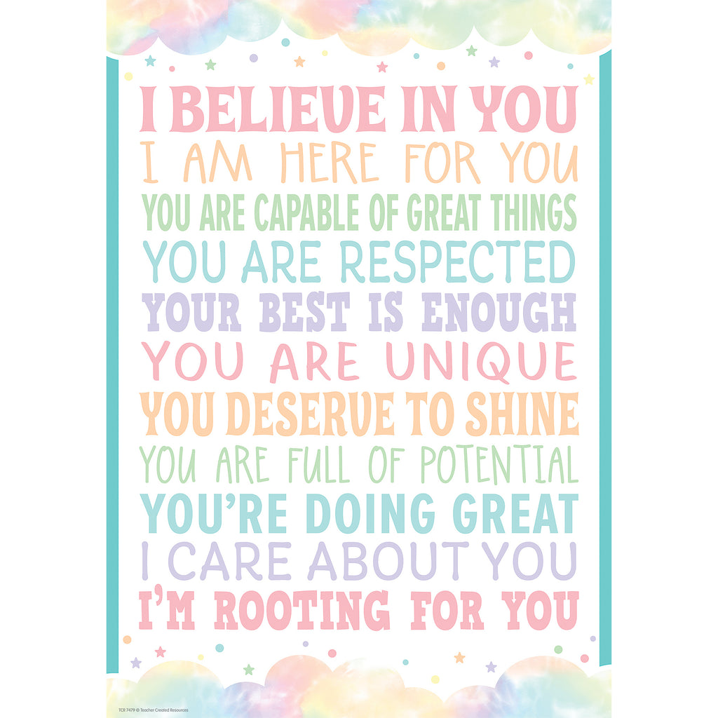I Believe In You Positive Poster