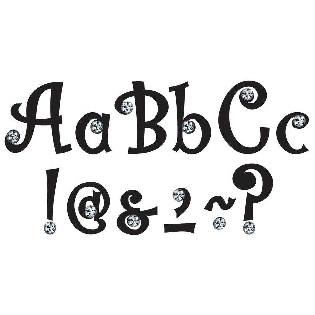 7in Bling Letters With Jewels