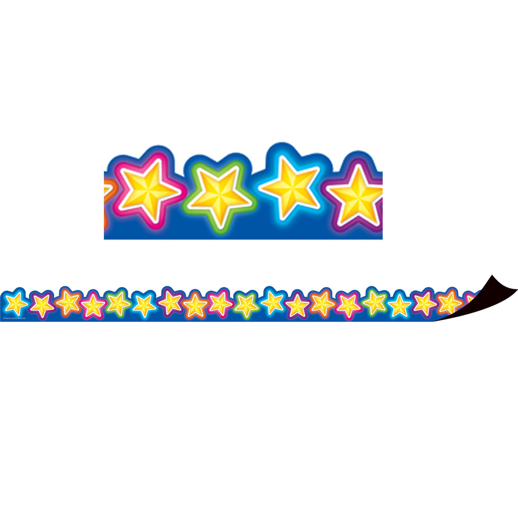 Magnetic Borders Neon Stars