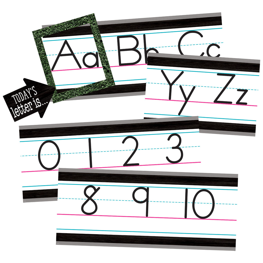 Modern Farmhouse Alphabt Line Bb St