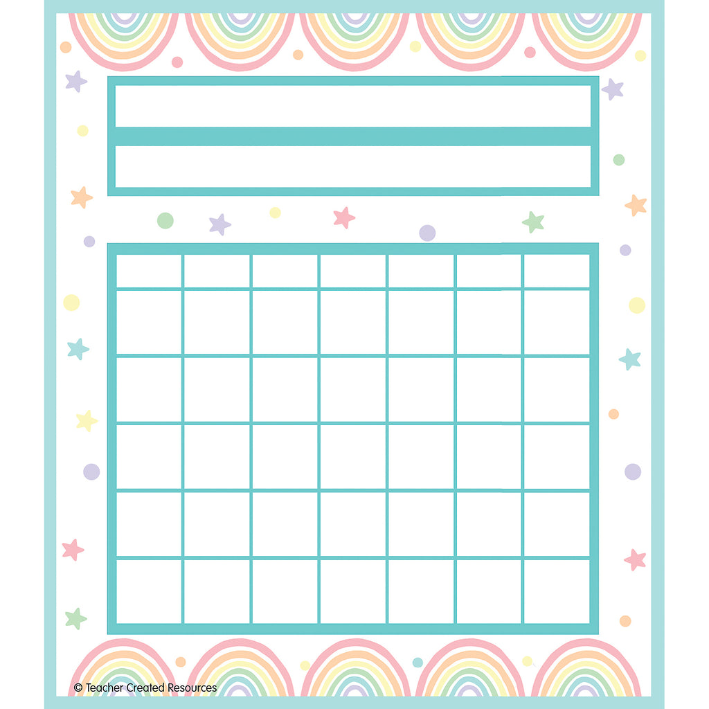 Pastel Pop Incentive Charts, Pack of 36