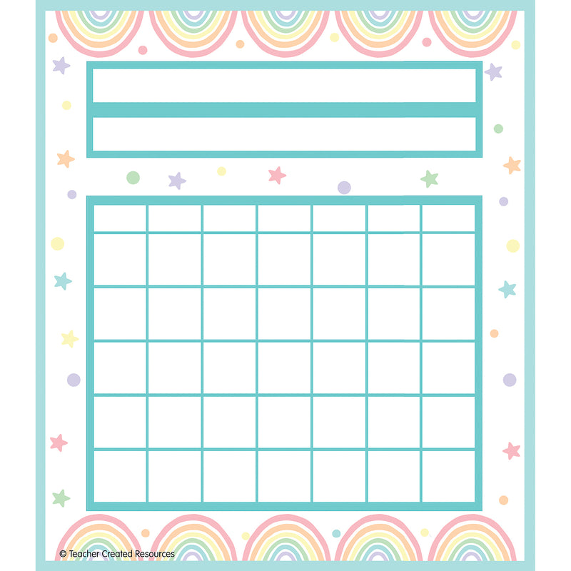 Pastel Pop Incentive Charts, Pack of 36