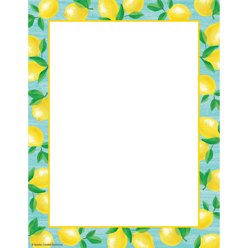 (6 Ea) Lemon Zest Computer Paper