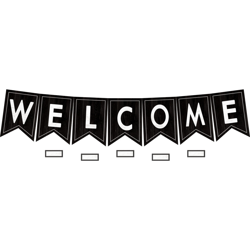 Modern Farmhouse Pennants Bb St Welcome