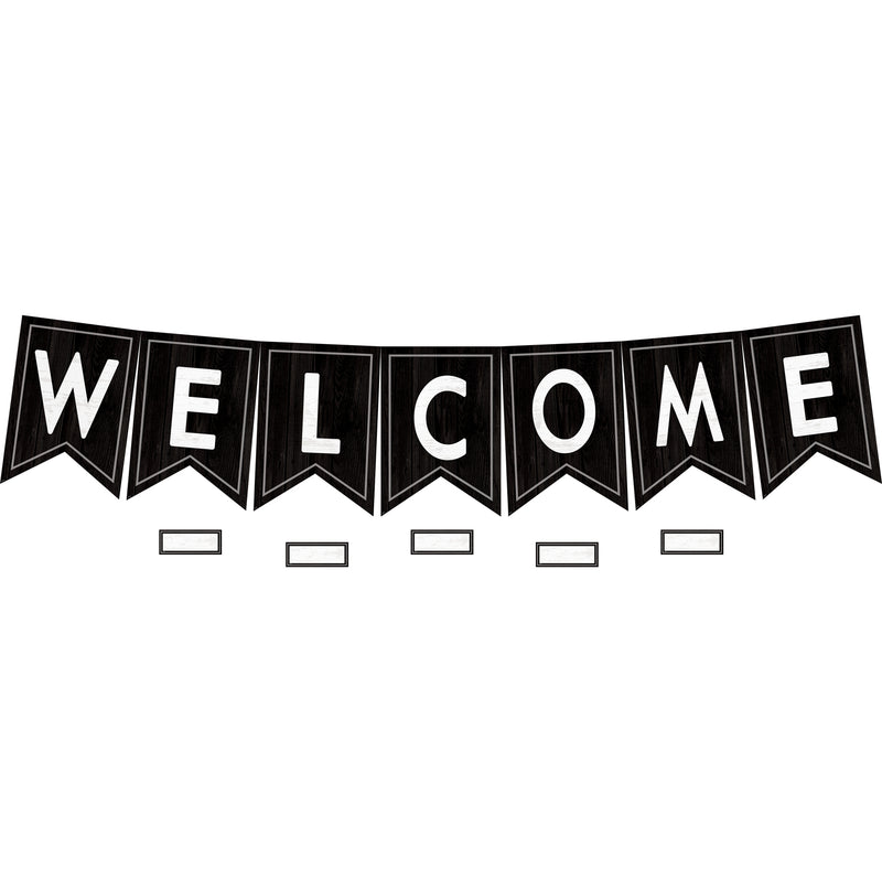 Modern Farmhouse Pennants Bb St Welcome