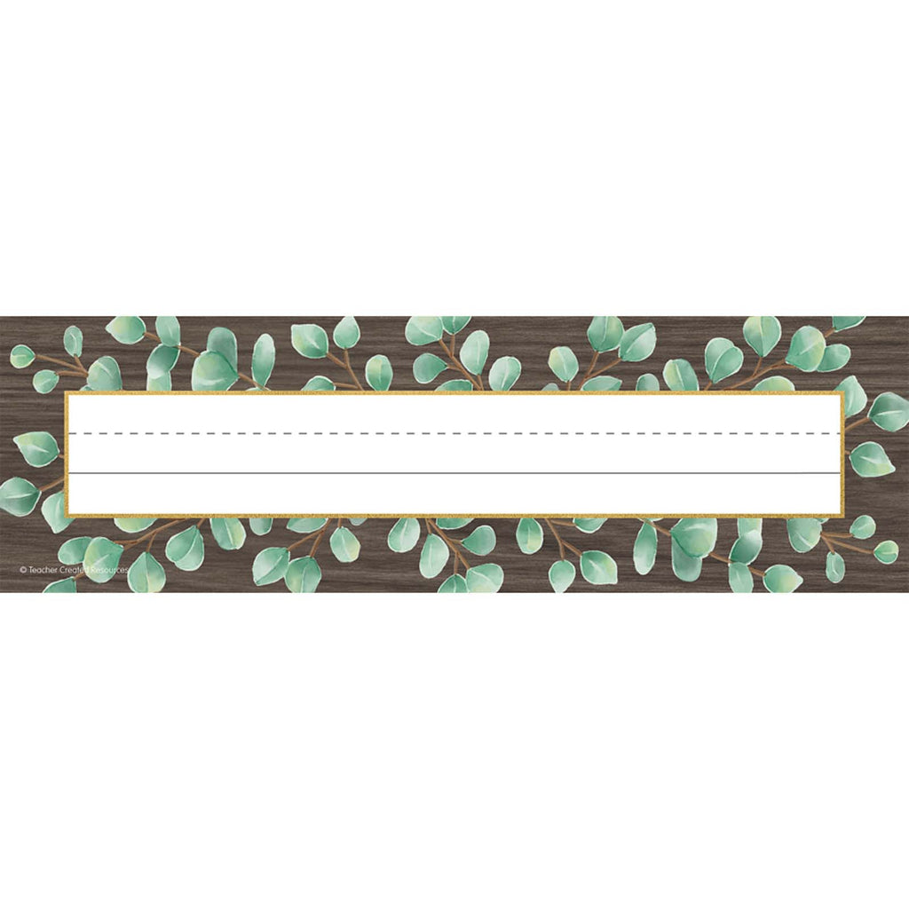 Eucalyptus Flat Name Plates