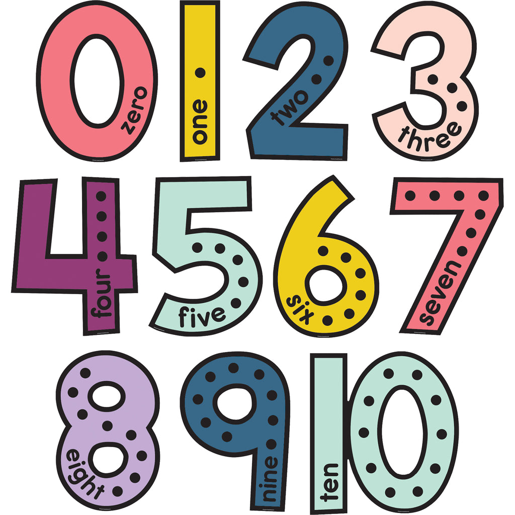 Oh Happy Day Jumbo Numbers Bb St