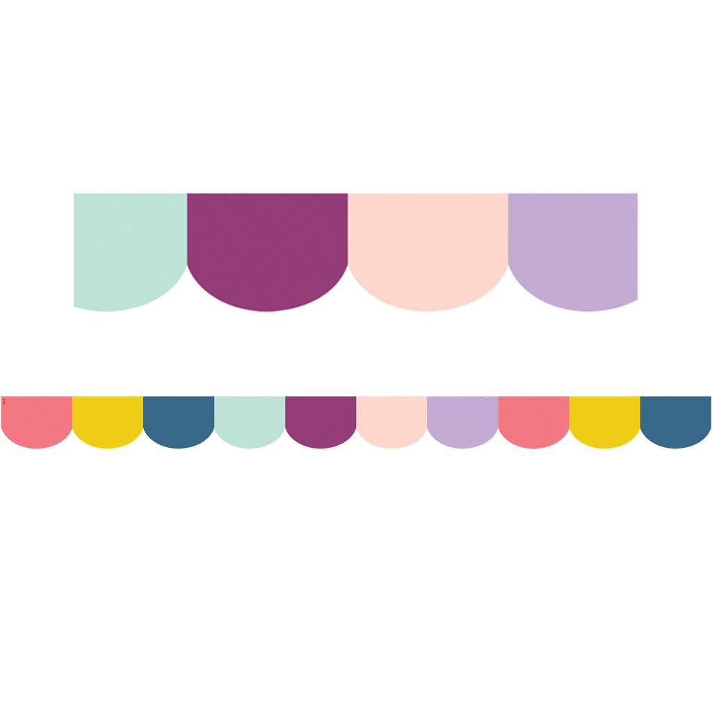 Oh Happy Day Scalloped Die-cut Brdr