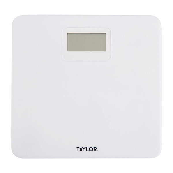Digital Plastic Bath Scale, White, 330-Lb. Capacity