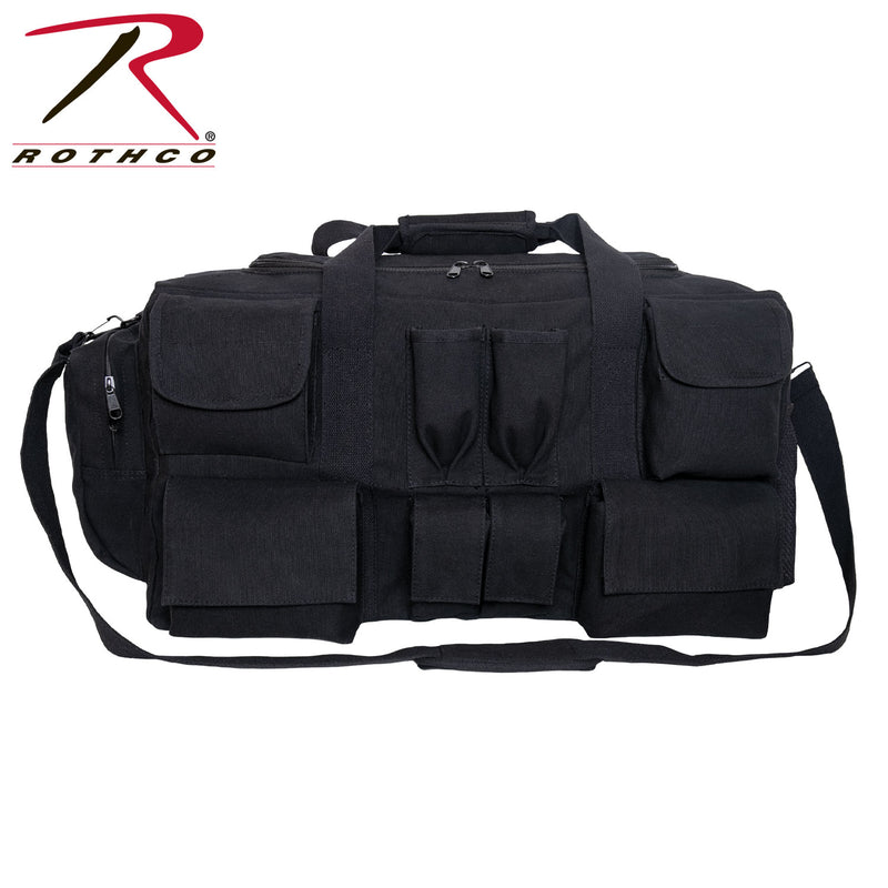 Rothco Canvas Pocketed Military Gear Bag