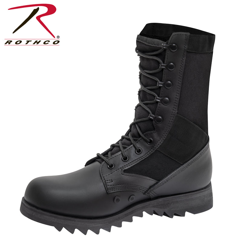 Rothco Black Ripple Sole Jungle Boots