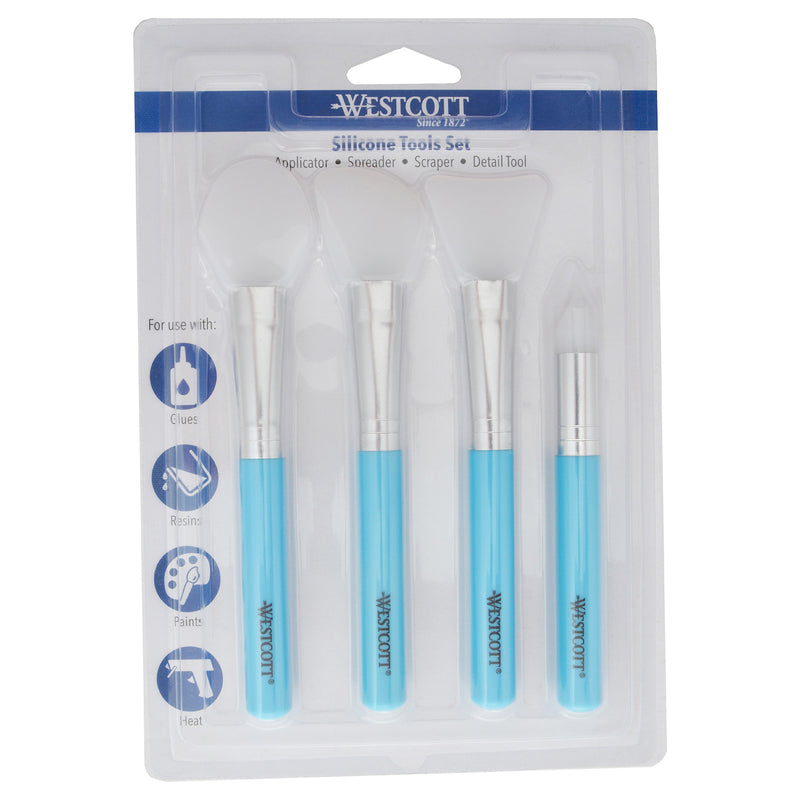 4-piece Silicone Tools Set