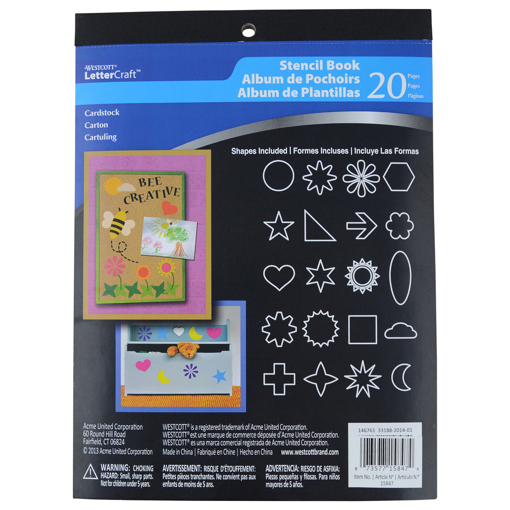20-page Stencil Book
