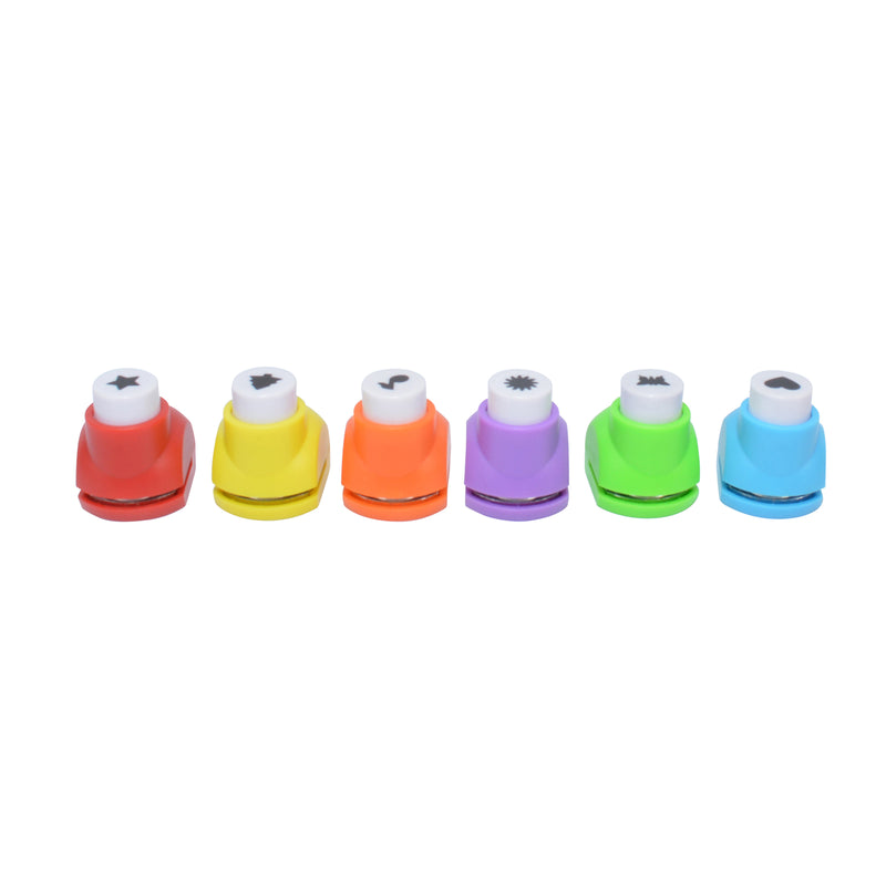 6-pack Mini Paper Punches