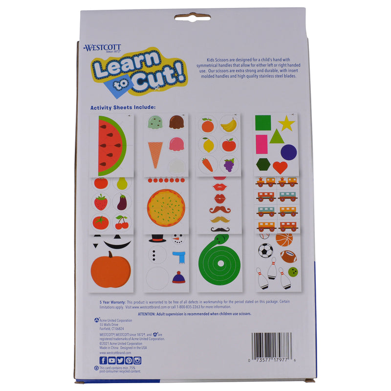 Learn To Cut 12-pc Set W/scissors