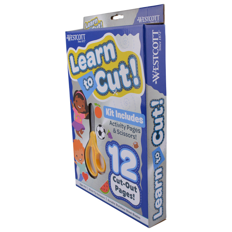 Learn To Cut 12-pc Set W/scissors