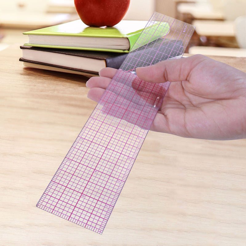 12in 8ths Grid Ruler