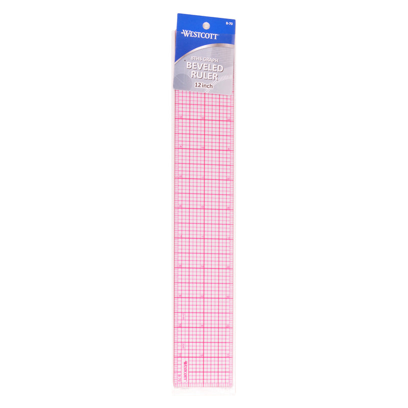 12in 8ths Grid Ruler