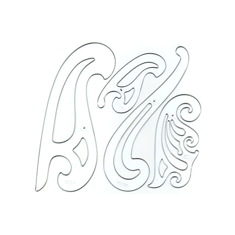 4-piece French Curves Set