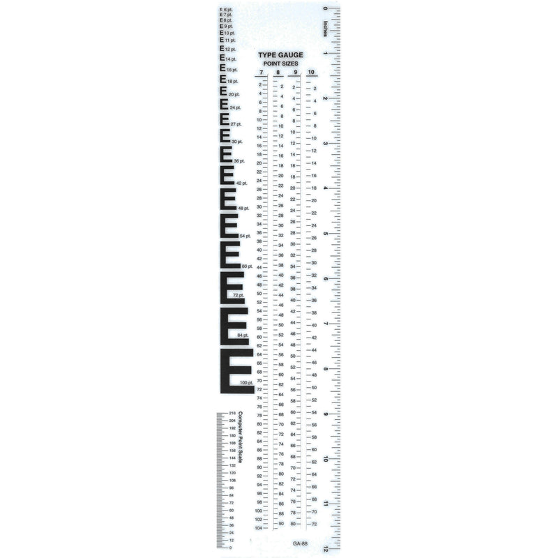 Graphic Arts Ruler
