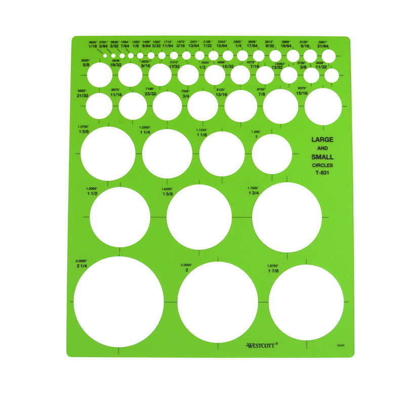 Large/small Circles Template