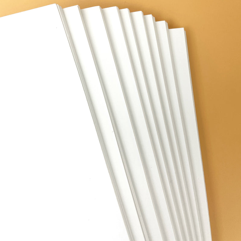 Punkydoodle® Paper Cardstock, White, 8.5" x 11", 100 Sheets