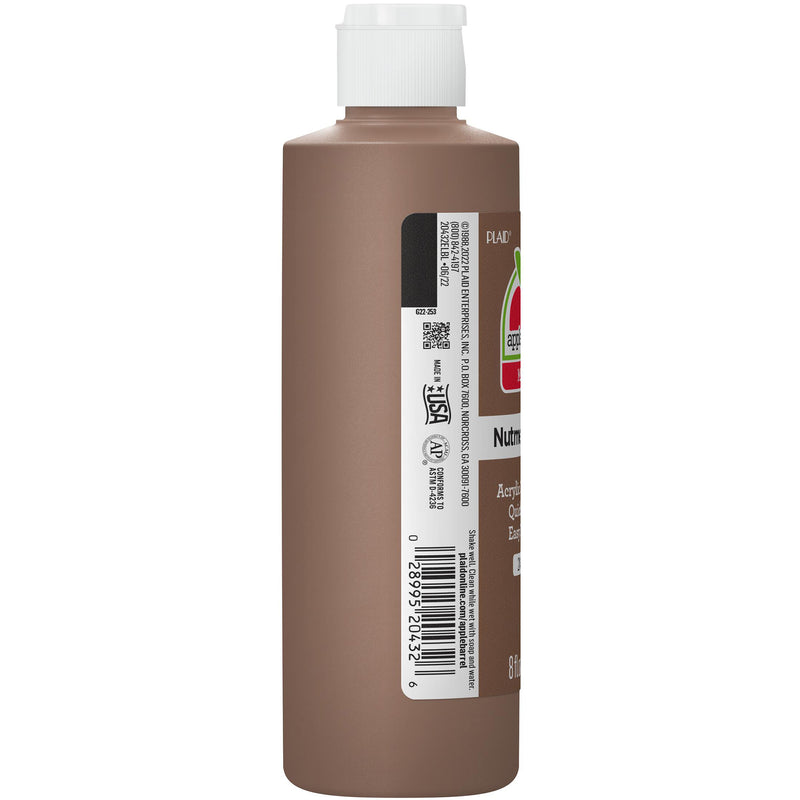 Acrylic Paint Matte Nutmeg Brn 8oz Apple Barrel