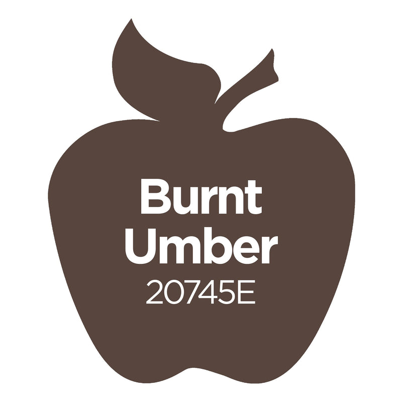 Acrylic Paint Matte Burnt Umber 8oz Apple Barrel