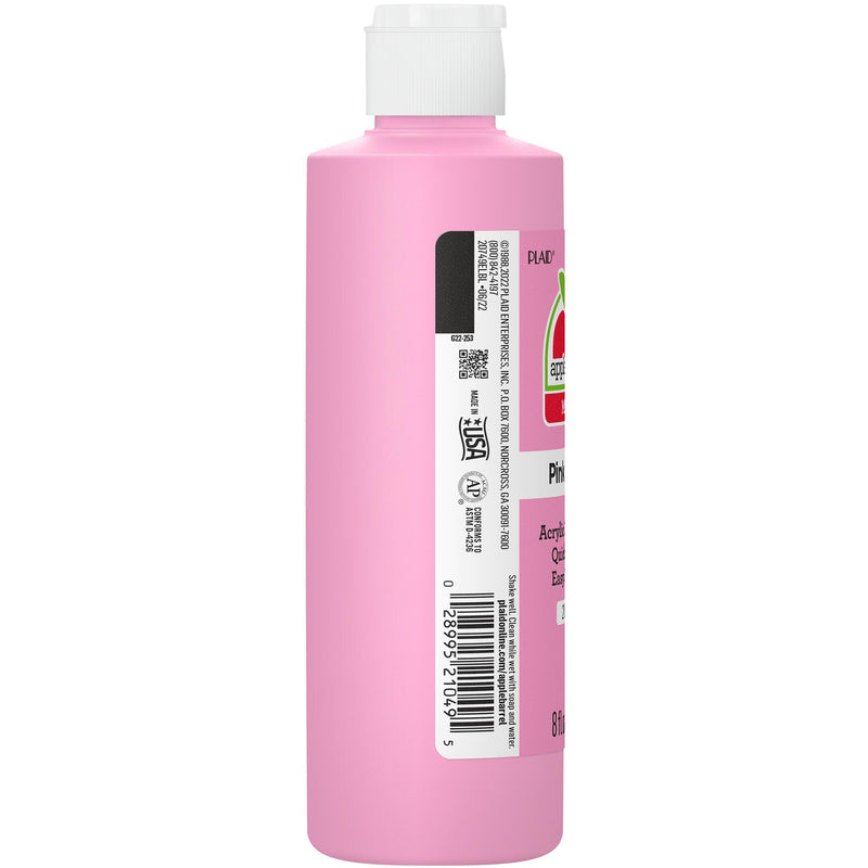 Acrylic Paint Matte Pnk Parfait 8oz Apple Barrel