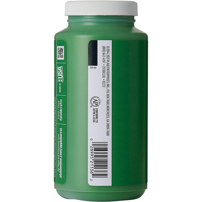Acrylic Paint Matte Kelly Grn 16oz Apple Barrel
