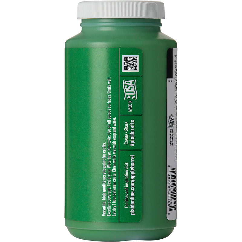 Acrylic Paint Matte Kelly Grn 16oz Apple Barrel