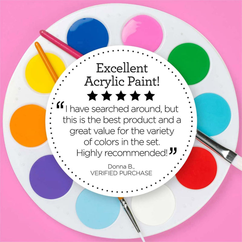 Acrylic Paint Matte Cobalt Hue 16oz Apple Barrel