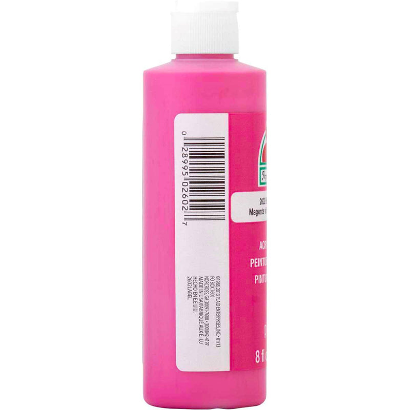 Acrylic Paint Matte Brt Magenta 8oz Apple Barrel