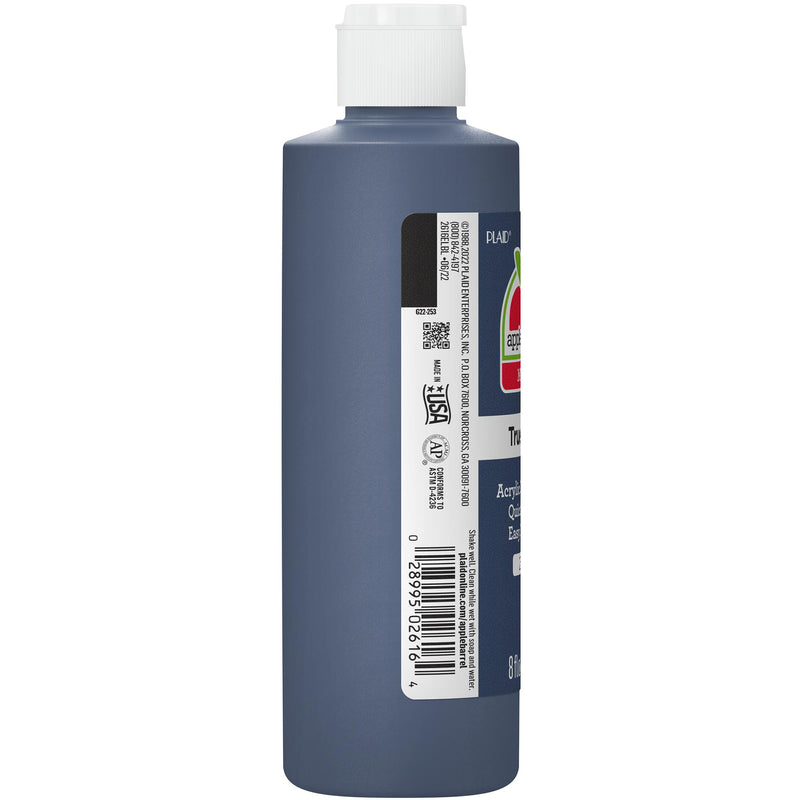 Acrylic Paint Matte True Navy 8oz Apple Barrel
