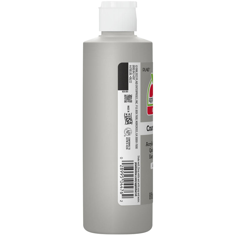 Acrylic Paint Matte Country Gry 8oz Apple Barrel