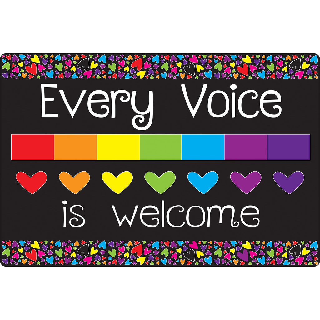 Mouse Pad Every Voice Welcome Here