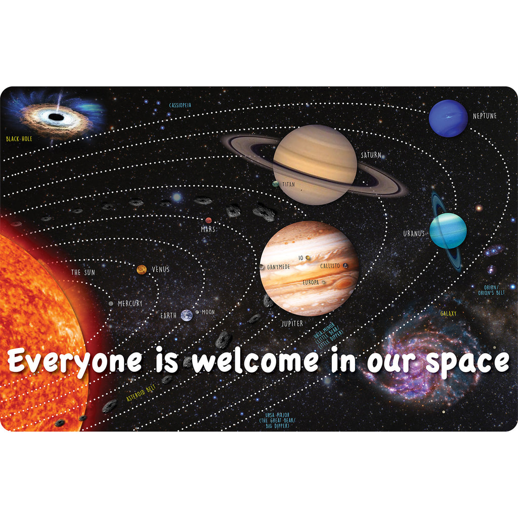 Mouse Pad Everyone Welcome Space