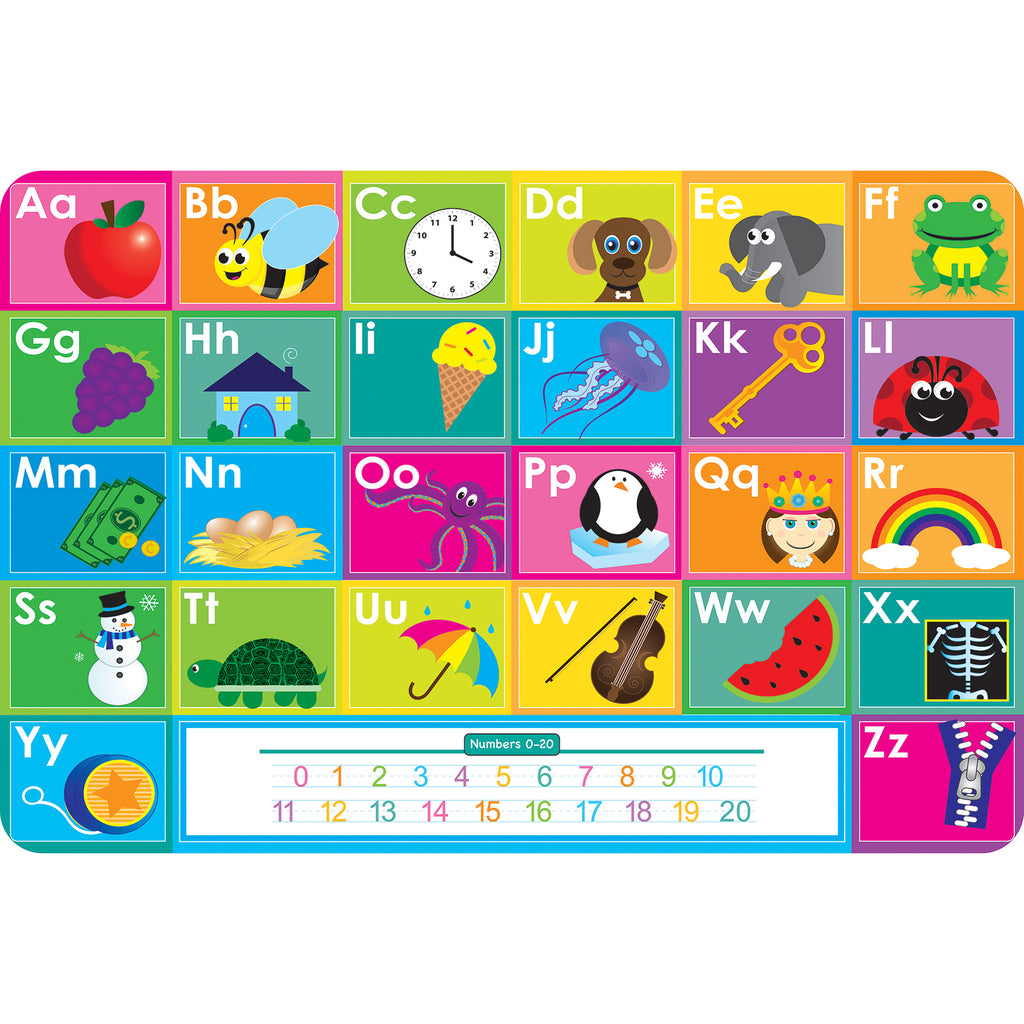 The Original Fun Mat™, Welcome Mat, 15.5" x 23.5", ABC Pictures Welcome