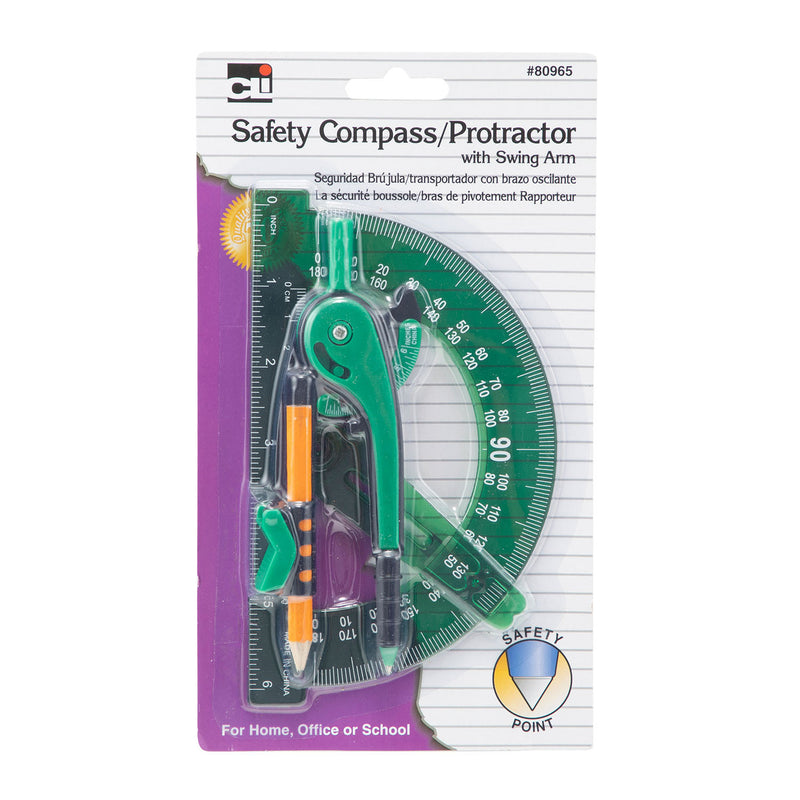 6in Swing Arm Protractor Asst 6ct